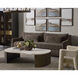 Nafisa 63 X 40 inch Cream / Antique Bronze Coffee Table
